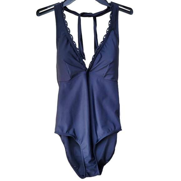 Fantasizer Halter Molded Cup One-Piece Swim Suit Size 8 - Picture 1 of 13